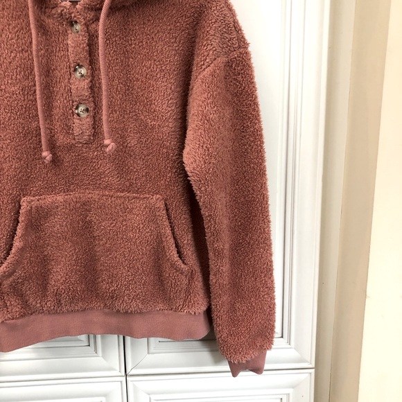Maurices women’s sherpa hoodie - Picture 4 of 14